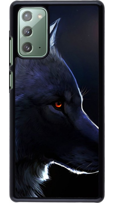 Hülle Samsung Galaxy Note 20 - Wolf Shape