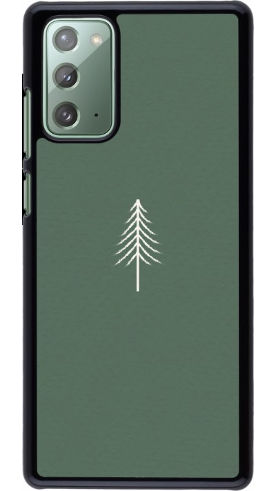 Samsung Galaxy Note 20 Case Hülle - Christmas 22 minimalist tree