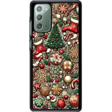 Samsung Galaxy Note 20 Case Hülle - Weihnachten 2023 Mikromuster