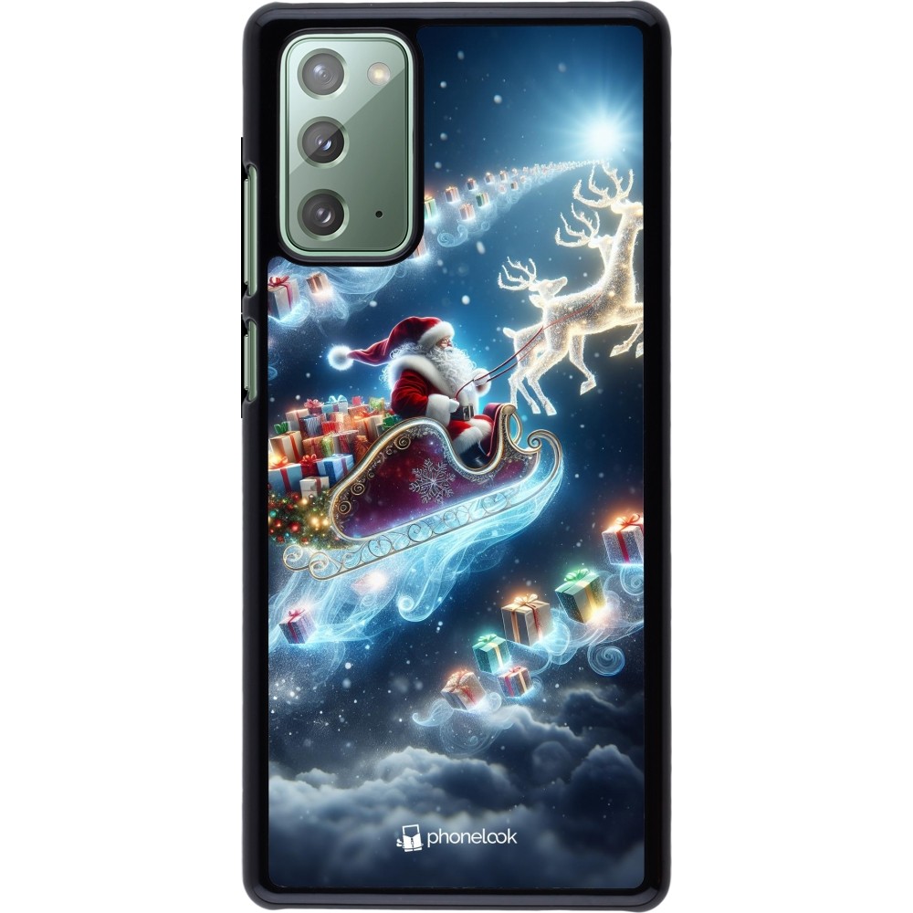 Samsung Galaxy Note 20 Case Hülle - Weihnachten 2023 Verzauberter Weihnachtsmann
