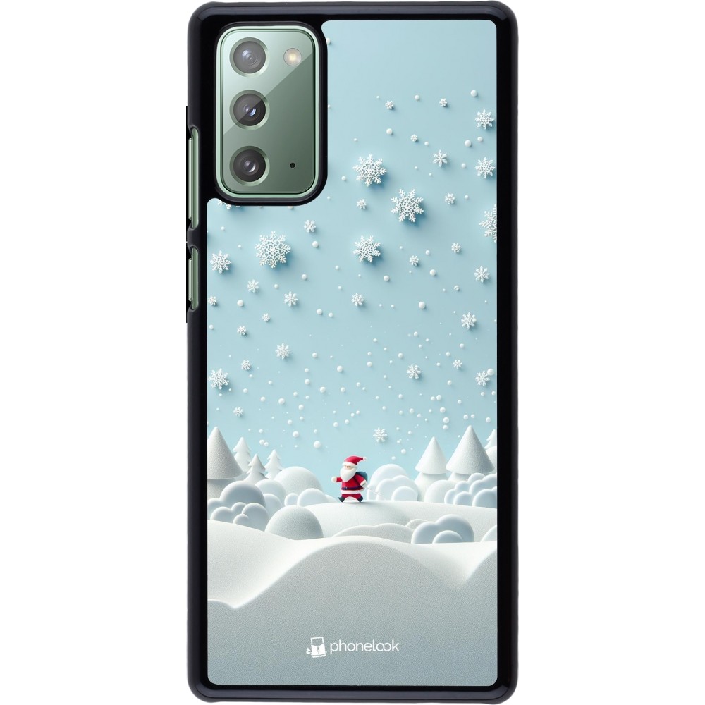 Samsung Galaxy Note 20 Case Hülle - Weihnachten 2023 Kleiner Vater Schneeflocke