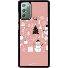 Samsung Galaxy Note 20 Case Hülle - Weihnachten 2024 Rose Schneemann Weihnachten