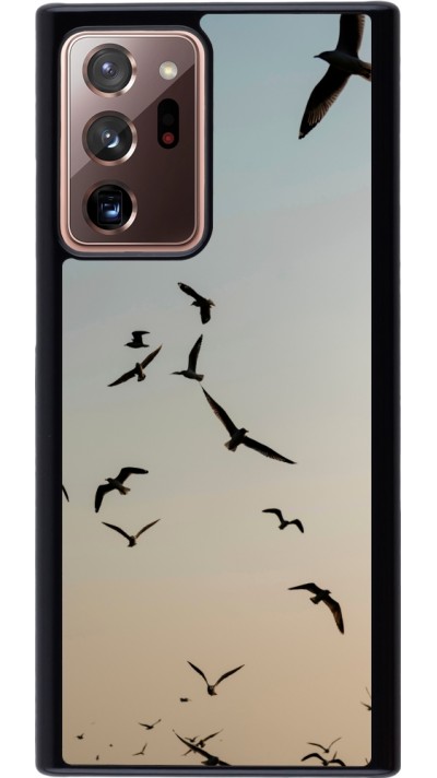 Samsung Galaxy Note 20 Ultra Case Hülle - Autumn 22 flying birds shadow