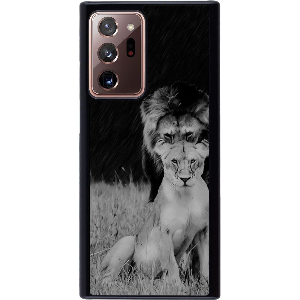 Hülle Samsung Galaxy Note 20 Ultra - Angry lions