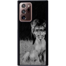 Hülle Samsung Galaxy Note 20 Ultra - Angry lions