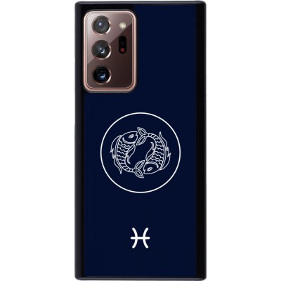 Samsung Galaxy Note 20 Ultra Case Hülle - Astrologie Fische