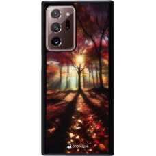 Samsung Galaxy Note 20 Ultra Case Hülle - Herbstlicher goldener Glanz