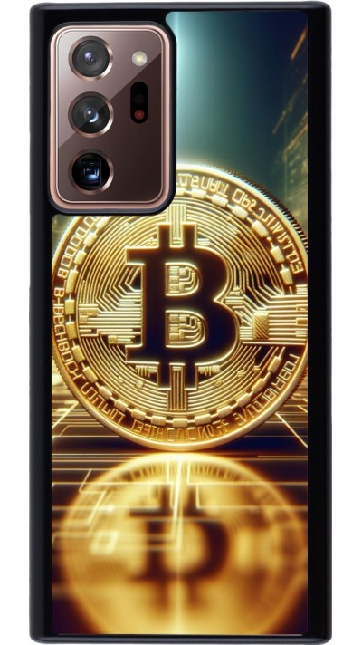 Samsung Galaxy Note 20 Ultra Case Hülle - Bitcoin Stehen