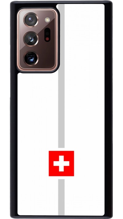 Samsung Galaxy Note 20 Ultra Case Hülle - Kanton CH weiss