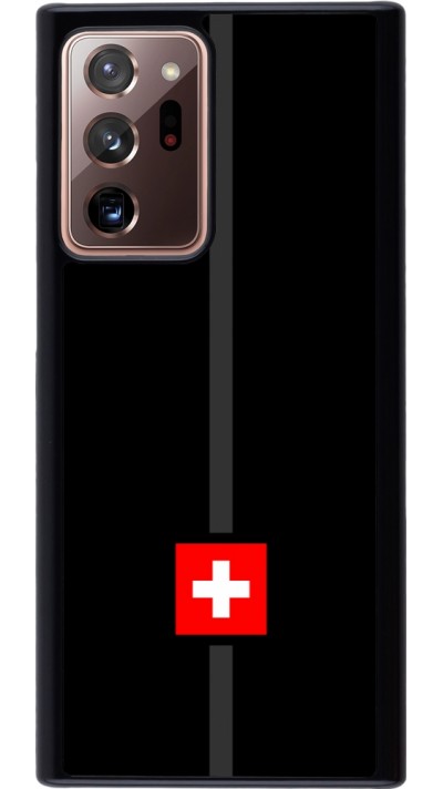 Samsung Galaxy Note 20 Ultra Case Hülle - Kanton CH schwarz