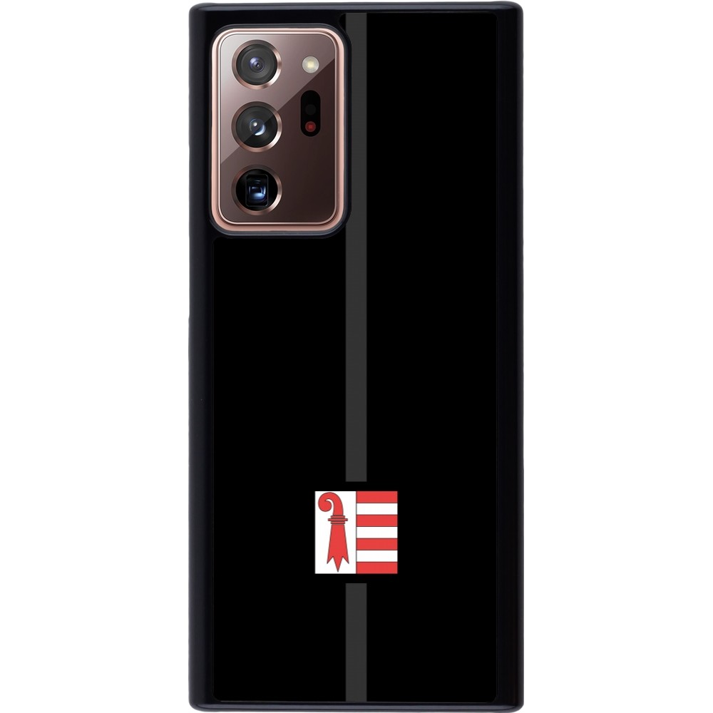 Samsung Galaxy Note 20 Ultra Case Hülle - Kanton JU schwarz