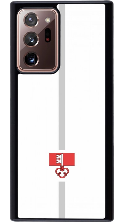 Samsung Galaxy Note 20 Ultra Case Hülle - Kanton OW weiss