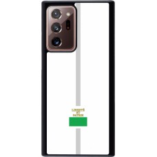 Samsung Galaxy Note 20 Ultra Case Hülle - Kanton VD weiss