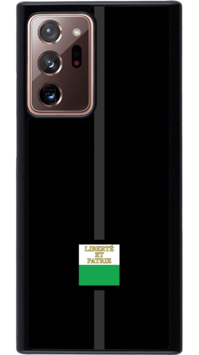 Samsung Galaxy Note 20 Ultra Case Hülle - Kanton VD schwarz