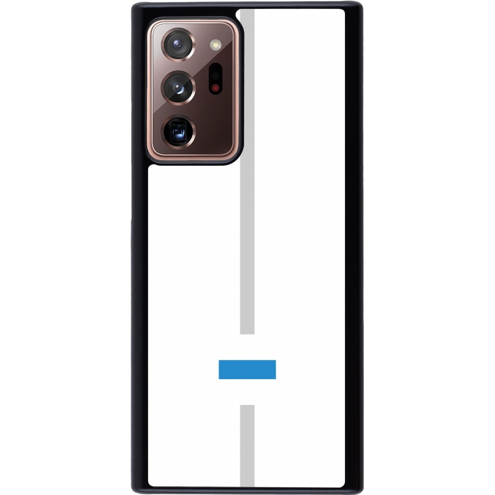 Samsung Galaxy Note 20 Ultra Case Hülle - Kanton ZG weiss