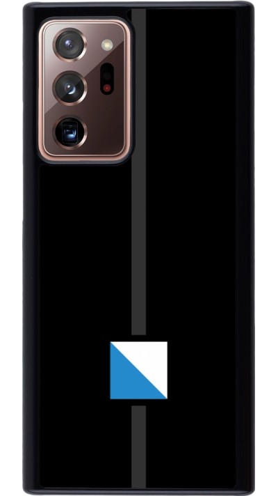 Samsung Galaxy Note 20 Ultra Case Hülle - Kanton ZH schwarz