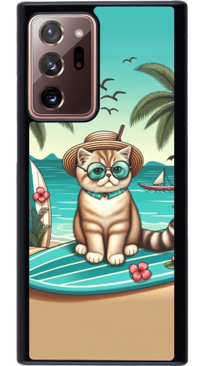 Samsung Galaxy Note 20 Ultra Case Hülle - Chat Surf Stil