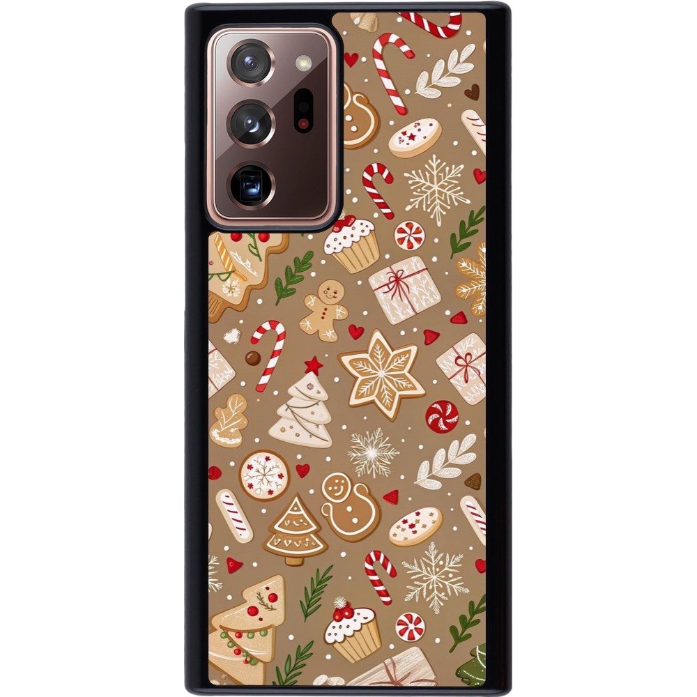 Coque Samsung Galaxy Note 20 Ultra - Christmas 25 Pattern Ginger Cookie