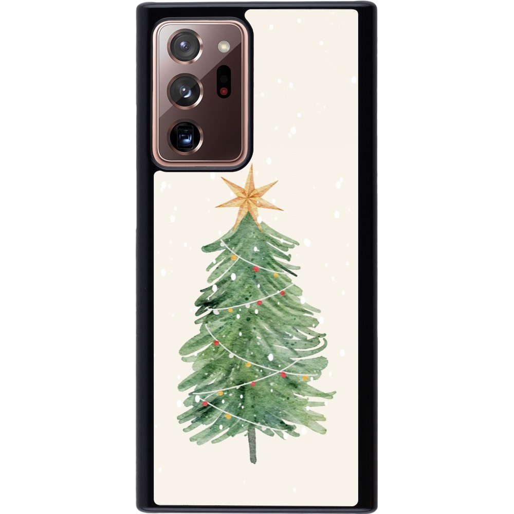 Coque Samsung Galaxy Note 20 Ultra - Christmas 25 Sketch Tree
