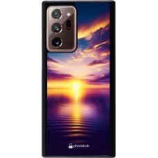 Samsung Galaxy Note 20 Ultra Case Hülle - Sonnenuntergang gelb violett