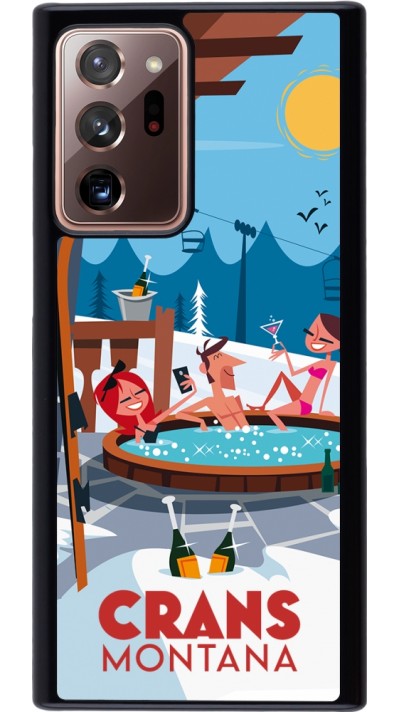 Samsung Galaxy Note 20 Ultra Case Hülle - Crans-Montana Mountain Jacuzzi