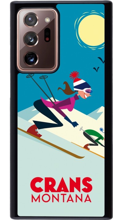 Samsung Galaxy Note 20 Ultra Case Hülle - Crans-Montana Ski Downhill