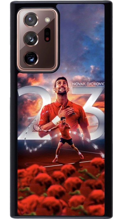 Coque Samsung Galaxy Note 20 Ultra - Djokovic 23 Grand Slam