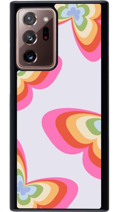 Coque Samsung Galaxy Note 20 Ultra - Easter 2024 rainbow butterflies