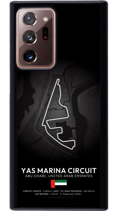 Samsung Galaxy Note 20 Ultra Case Hülle - F1 Track 2025 Abu Dhabi
