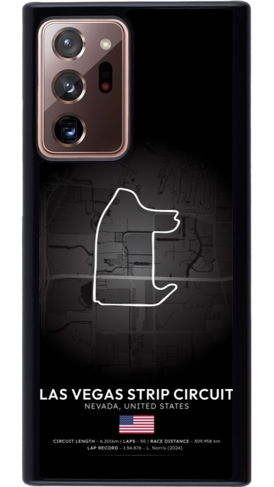 Coque Samsung Galaxy Note 20 Ultra - F1 Track 2025 Las Vegas