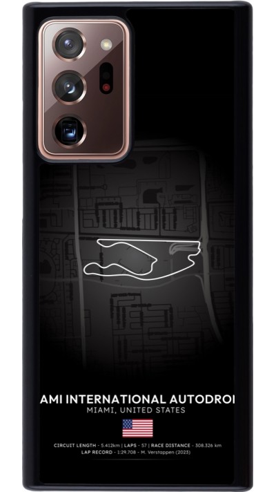 Coque Samsung Galaxy Note 20 Ultra - F1 Track 2025 Miami