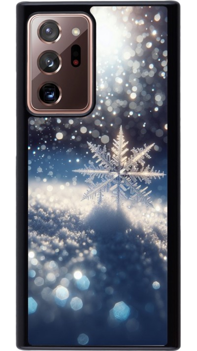 Samsung Galaxy Note 20 Ultra Case Hülle - Schneeflocke Solar Glanz