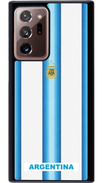Coque Samsung Galaxy Note 20 Ultra - Maillot de football Argentine 2026 personnalisable