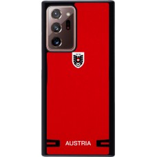 Coque Samsung Galaxy Note 20 Ultra - Maillot de football Autriche 2026 personnalisable