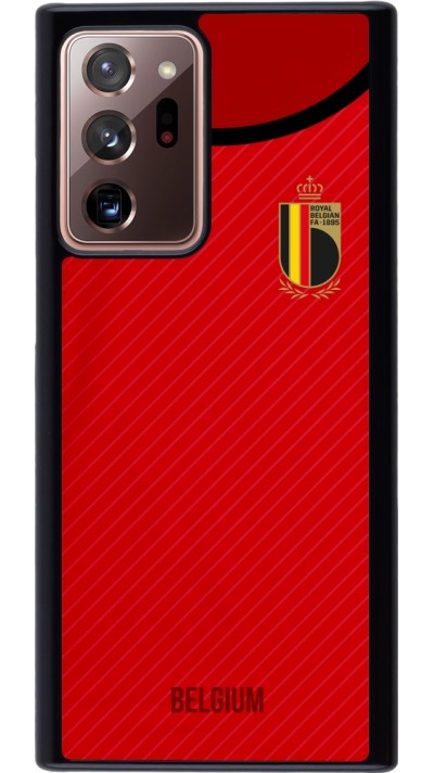 Samsung Galaxy Note 20 Ultra Case Hülle - Belgien 2022 personalisierbares Fußballtrikot