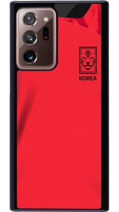Coque Samsung Galaxy Note 20 Ultra - Maillot de football Corée du Sud 2022 personnalisable