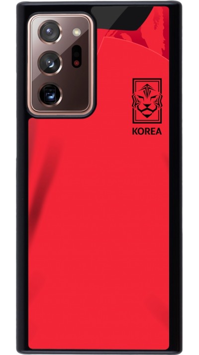 Samsung Galaxy Note 20 Ultra Case Hülle - Südkorea 2022 personalisierbares Fussballtrikot