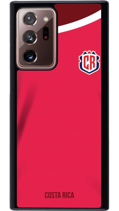 Coque Samsung Galaxy Note 20 Ultra - Maillot de football Costa Rica 2022 personnalisable