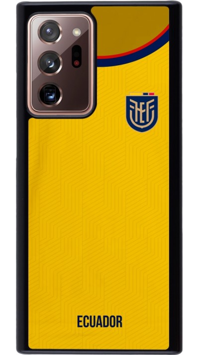 Coque Samsung Galaxy Note 20 Ultra - Maillot de football Equateur 2022