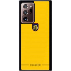Coque Samsung Galaxy Note 20 Ultra - Maillot de football Équateur 2026 personnalisable