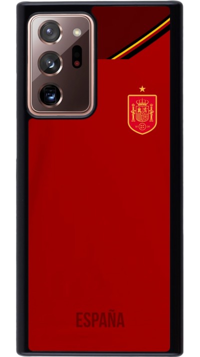 Coque Samsung Galaxy Note 20 Ultra - Maillot de football Espagne 2022 personnalisable