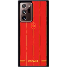 Coque Samsung Galaxy Note 20 Ultra - Maillot de football Espagne 2026 personnalisable