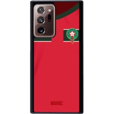 Samsung Galaxy Note 20 Ultra Case Hülle - Marokko 2022 personalisierbares Fussballtrikot