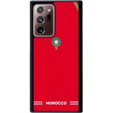 Coque Samsung Galaxy Note 20 Ultra - Maillot de football Maroc 2026 personnalisable