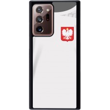 Samsung Galaxy Note 20 Ultra Case Hülle - Polen 2022 personalisierbares Fussballtrikot