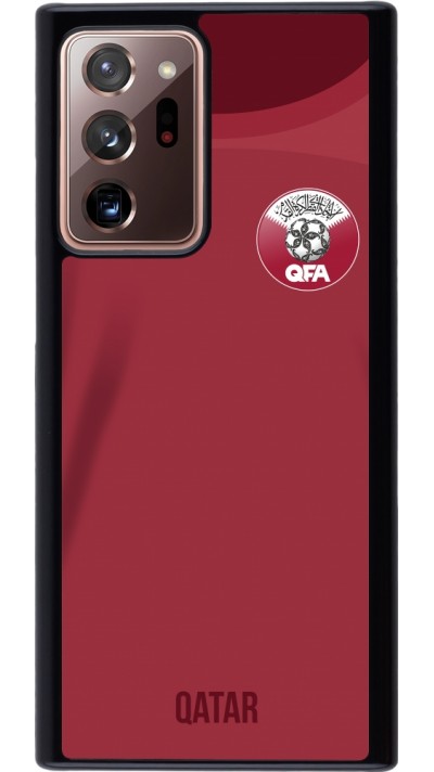 Coque Samsung Galaxy Note 20 Ultra - Maillot de football Qatar 2022 personnalisable