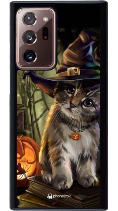 Hülle Samsung Galaxy Note 20 Ultra - Halloween 21 Witch cat