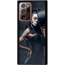 Samsung Galaxy Note 20 Ultra Case Hülle - Halloween 22 Tattooed Girl
