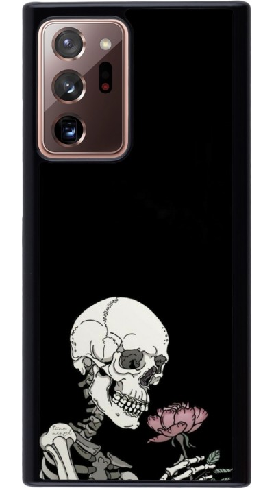 Coque Samsung Galaxy Note 20 Ultra - Halloween 2023 rose and skeleton