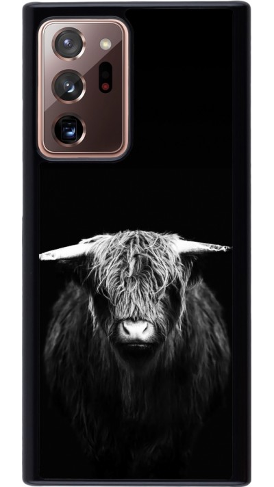 Coque Samsung Galaxy Note 20 Ultra - Highland calf black